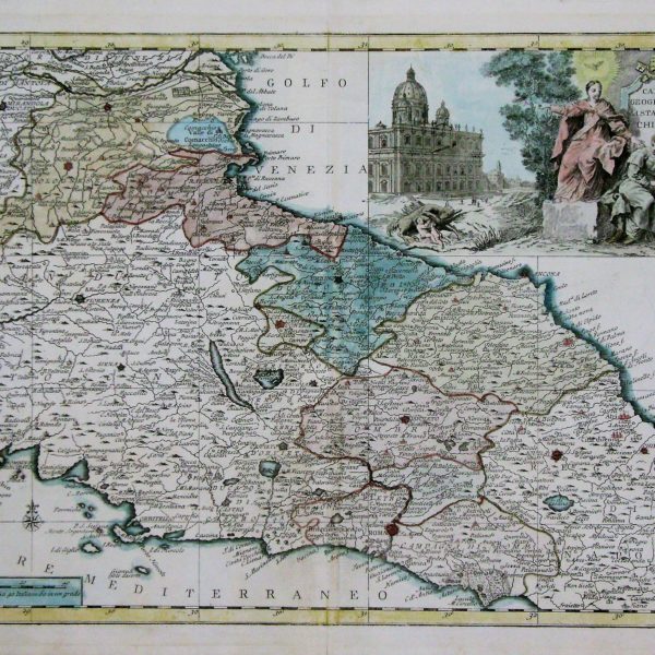 carta geografica dello stato della chiesa