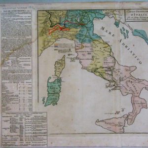 carta geografica d'italia