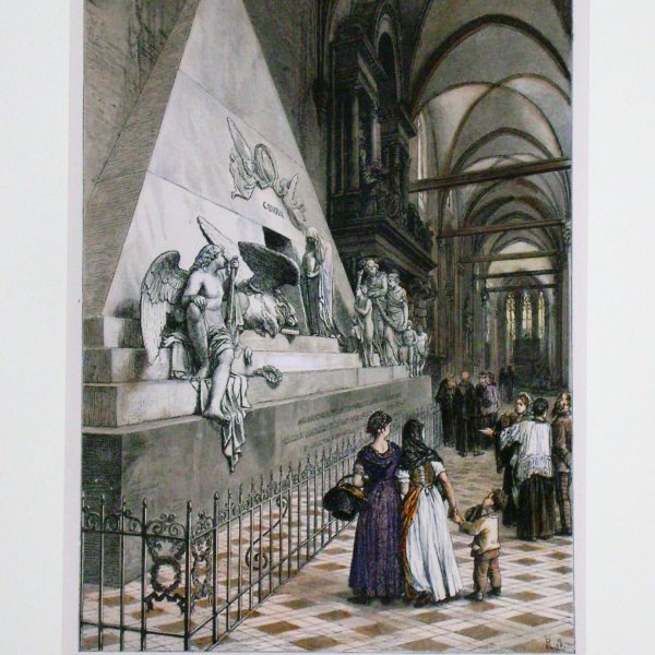 Tomba di Antonio Canova nella Basilica di Santa Maria dei Frari a Venezia