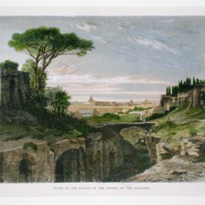 Rovine del Palazzo di Cesare nel Palatino Roma
