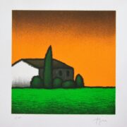 Casale al tramonto